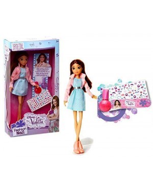 gig ncr02296 violetta  bambola fashion unghie con kit