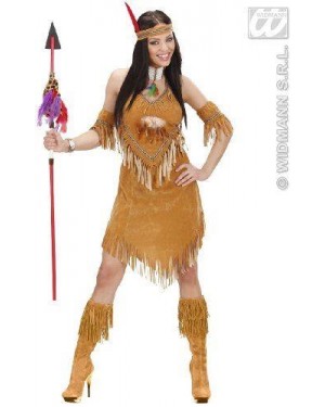 Costume Indiana Scamos. Xl Vestito, Bracc,Fasci