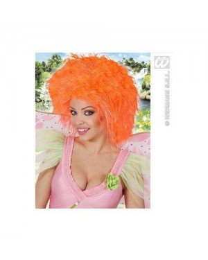 WIDMANN 6392A parrucche fatina arancione fluorescente