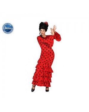 Costume Flamenca Rosso Adulto T2 M\L