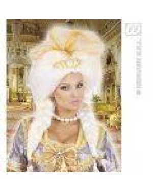 widmann q6562 parrucche fantasy queen con tiara in scatola
