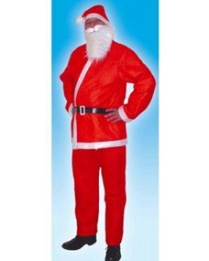 Costume Babbo Natale M Con Accessori Barba