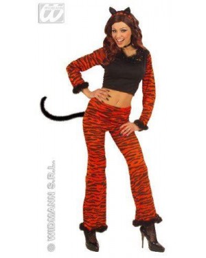Costume Tigre Teenager Con Accessori@