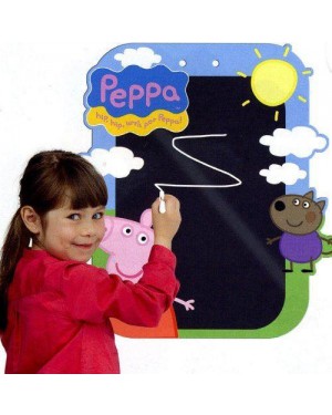 auguri preziosi 87122 peppa pig lavagna attacca-stacca 65x45