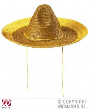 widmann 1429h cappello sombrero giallo 48cm