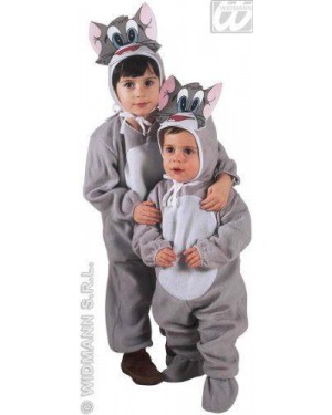 Costume Gatto Con Maschera 2/3 3/4 Tom
