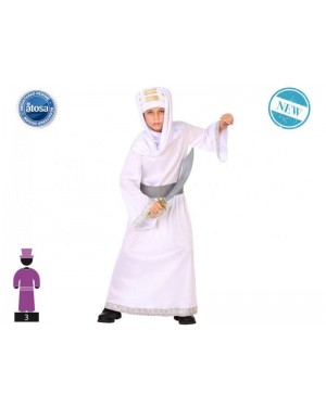 ATOSA 56808 costume arabo 10-12 sceicco bianco