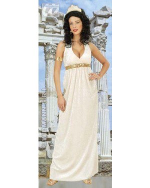 Costume Dea Greca M In Velluto E Pailettes