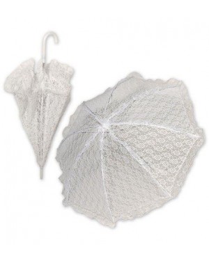 widmann 6676p parasoli in pizzo bianchi - diam. 83 cm