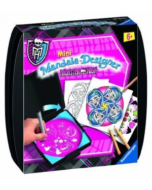ravensburger 29746 mandala mini designer monster high
