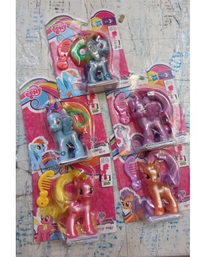 hasbro b3599eu4 my little pony singoli 10cm explore equestria