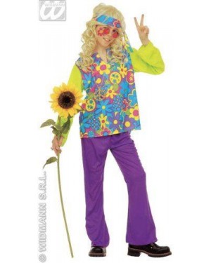 WIDMANN 38176 costume hippie bambino 5/7 128cm