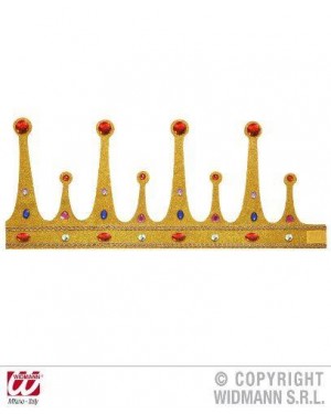 widmann 9088h corone glitter maxi con gemme modellabili