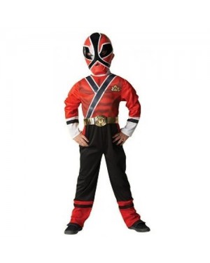 RUBIES 881831 costume power ranger samurai rosso 5/6