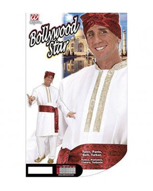 Costume Bollywood Star L Tunica,Pantaloni,Cintura