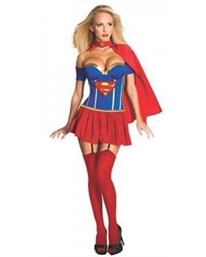 RUBIES 889898-M RUBIES COST SUPERGIRL M CORSETTO DELUXE
