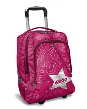 GUT 31068 zaino trolley dimensione danza rosa star