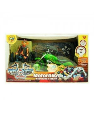 giochi preziosi 06620 biker mice moto con personaggio