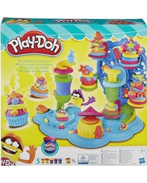 hasbro b1855eu4 playdoh  cupcake carnival