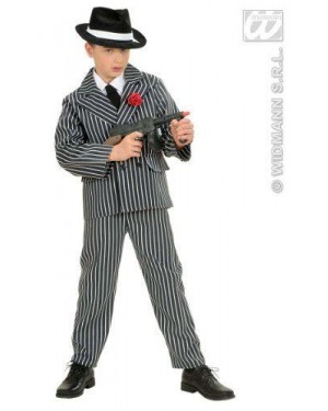 WIDMANN 42547 costume gangster 8/10 cm 140