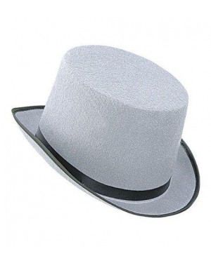 widmann 2481c cappello tuba cilindro grande grigia feltro