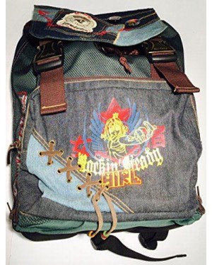 invicta 10414 zaino estensibile scuola invicta denim