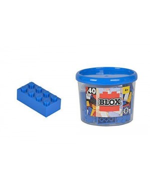 SIMBA 8881 lego blox conf 40pz blu monocolore