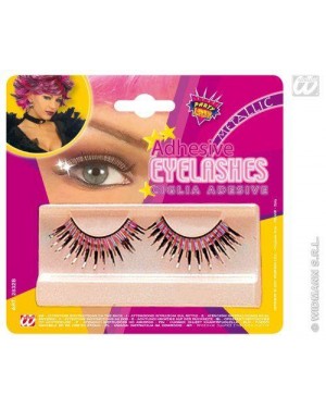 CIGLIA LUNGHE METALLIZZATE C/TUBETTO ADESIVO