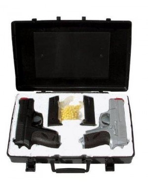 villa giocattoli 818 pistola 2 pz air soft villa 6mm v816