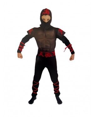 Costume Guerriero Ninja 7/8 9/10 11/12