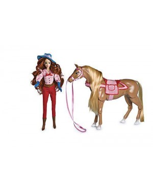 grandi giochi gg02210 sissi bambola c/cavallo da pettinare 30cm
