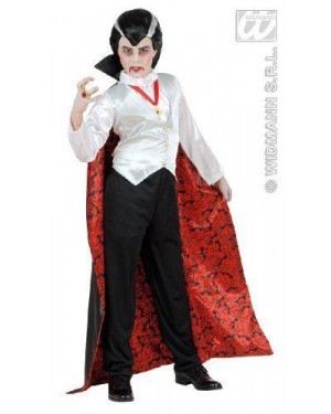 WIDMANN 57396 costume vampiro 5/7 cm128