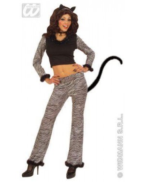 Costume Gatta Oro E Argento M