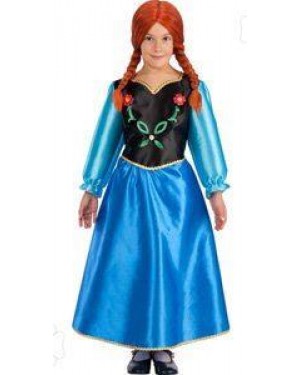 Costume Anna 4/5 T.4 114 Made In Italy Frozen