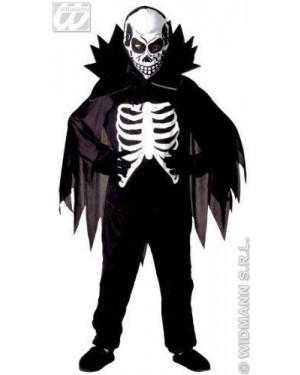 WIDMANN 38447 costume scheletro 8/10 cm 140
