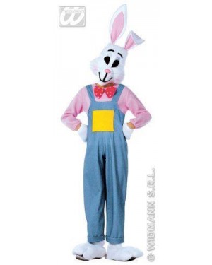Costume Bunny Coniglio 128Cm Costume,Mani,Piedi,M