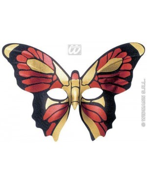 widmann 6463k maschera domino farfalla glitter