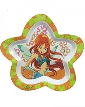 CCB   WINX PIATTO STELLA PLASTICA