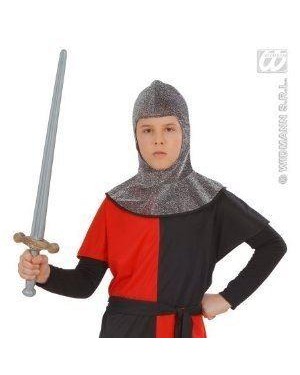 widmann 3286c cappucci guerriero medievale bambino metallici