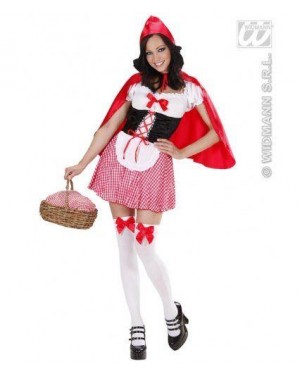 Costume Cappuccetto Rosso L Mantellino Rosso