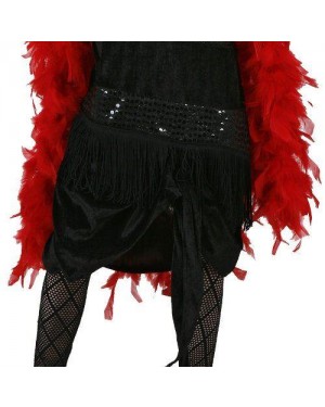 Costume Da Charleston Nero T4 10-12 Anni