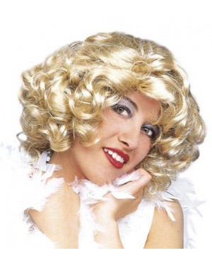 widmann m6063 parrucca marilyn bionda riccia in scatola