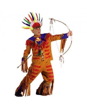 CLOWN 92108 costume indiano apache 8 anni