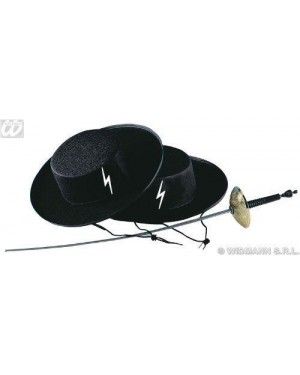 widmann 2506z cappello zorro feltro