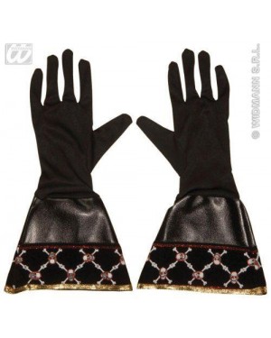 widmann 7094g guanti da pirata in similpelle