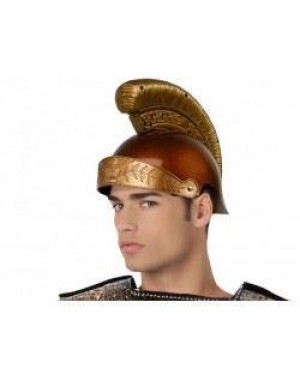 ATOSA 48887 ATOSA CASCO ROMANO ROSSO ORO PLASTICA