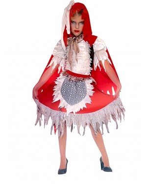 FIORI PAOLO 25949 costume cappuccetto rosso zombie s