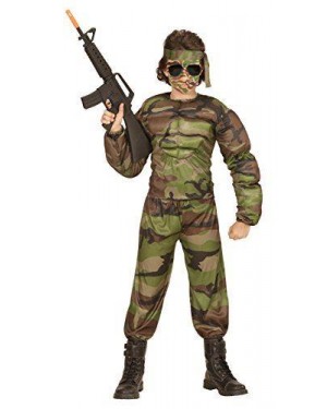 WIDMANN 00516 COSTUME SUPER SOLDATO MUSCOLOSO 5-7