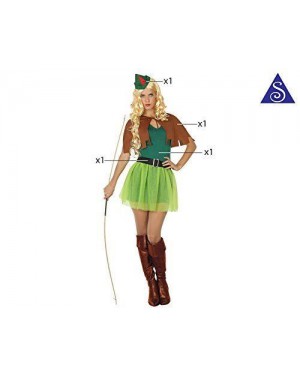 Costume Arciera M-L robin