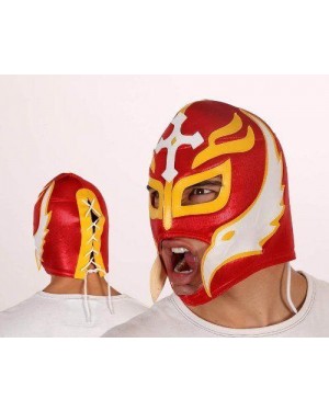 ATOSA 97988 maschera wrestling rosso/bianca